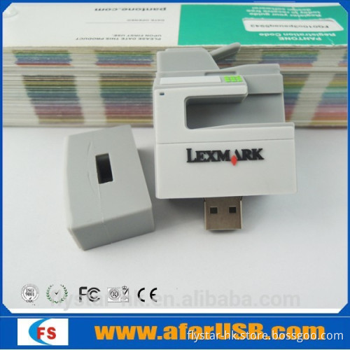Marking Printing Machine 3D pvc usb free logo Custom model USB pen drive